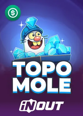topo mole pokie by InOut at Oz2Win