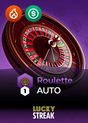 Auto Roulette 1 Lucky Streak live dealer table by Live tables at Oz2Win