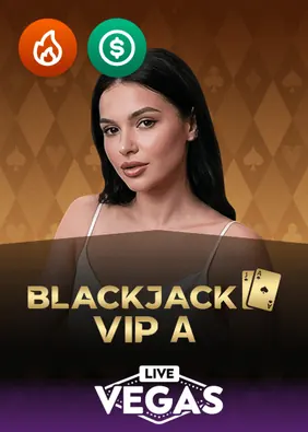 BlackJack VIP A LiveVegas live dealer table by Live tables at Oz2Win