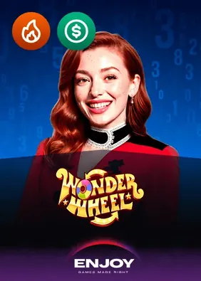 Wonder Wheel Enjoy Gaming live dealer table by Live tables at Oz2Win